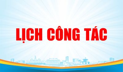 LỊCH CÔNG TÁC TUẦN 28/2024 (08/7 - 12/7/2024)