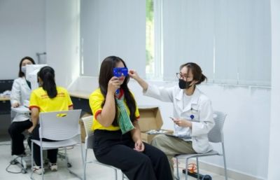 CHƯƠNG TR&Igrave;NH TẦM SO&Aacute;T V&Agrave; TƯ VẤN CHĂM S&Oacute;C MẮT CHO SINH VI&Ecirc;N HỌC VIỆN C&Aacute;N BỘ TH&Agrave;NH PHỐ HỒ CH&Iacute; MINH