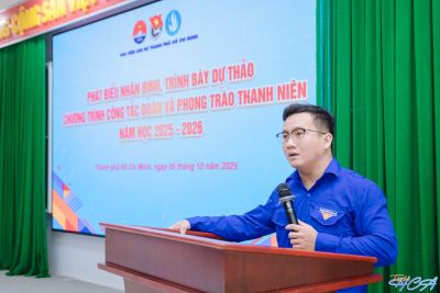 HỘI NGHỊ TỔNG KẾT CÔNG TÁC ĐOÀN VÀ PHONG TRÀO THANH NIÊN, CÔNG TÁC HỘI VÀ PHONG TRÀO SINH VIÊN NĂM HỌC 2024 - 2025 VÀ TRIỂN KHAI CÁC NỘI DUNG NĂM HỌC 2025 - 2026