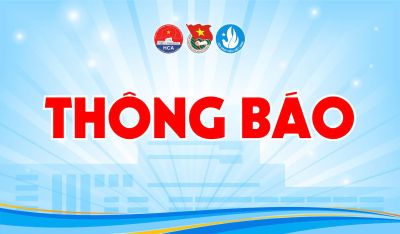 Th&ocirc;ng b&aacute;o:  Về việc tham dự Diễn đ&agrave;n &ldquo;Tiếng n&oacute;i của Thanh ni&ecirc;n trong kỷ nguy&ecirc;n vươn m&igrave;nh của d&acirc;n tộc&rdquo; thuộc khu&ocirc;n khổ Lễ hội Thanh ni&ecirc;n (Youth Fest)