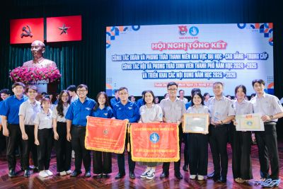 ĐOÀN THANH NIÊN – HỘI SINH VIÊN HỌC VIỆN ĐƯỢC CÔNG NHẬN LÀ ĐƠN VỊ HOÀN THÀNH XUẤT SẮC NHIỆM VỤ, DẪN ĐẦU CỤM THI ĐUA NĂM HỌC 2024 – 2025