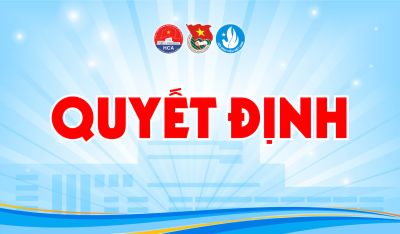 Quyết định: Về việc Ban hành Quy chế danh hiệu "Cán bộ Hội tiêu biểu" của Hội Sinh viên Việt Nam Học viện Cán bộ Thành phố Hồ Chí Minh giai đoạn 2025 - 2028